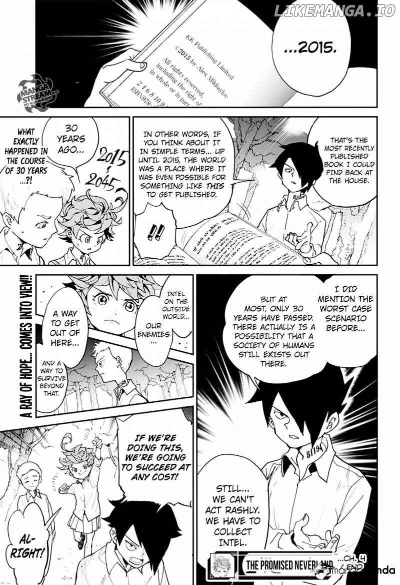 Read Yakusoku No Neverland EN Manga Online