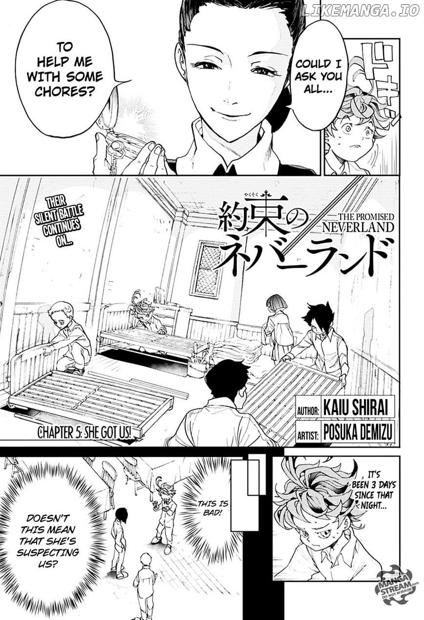 Read Yakusoku No Neverland EN Manga Online