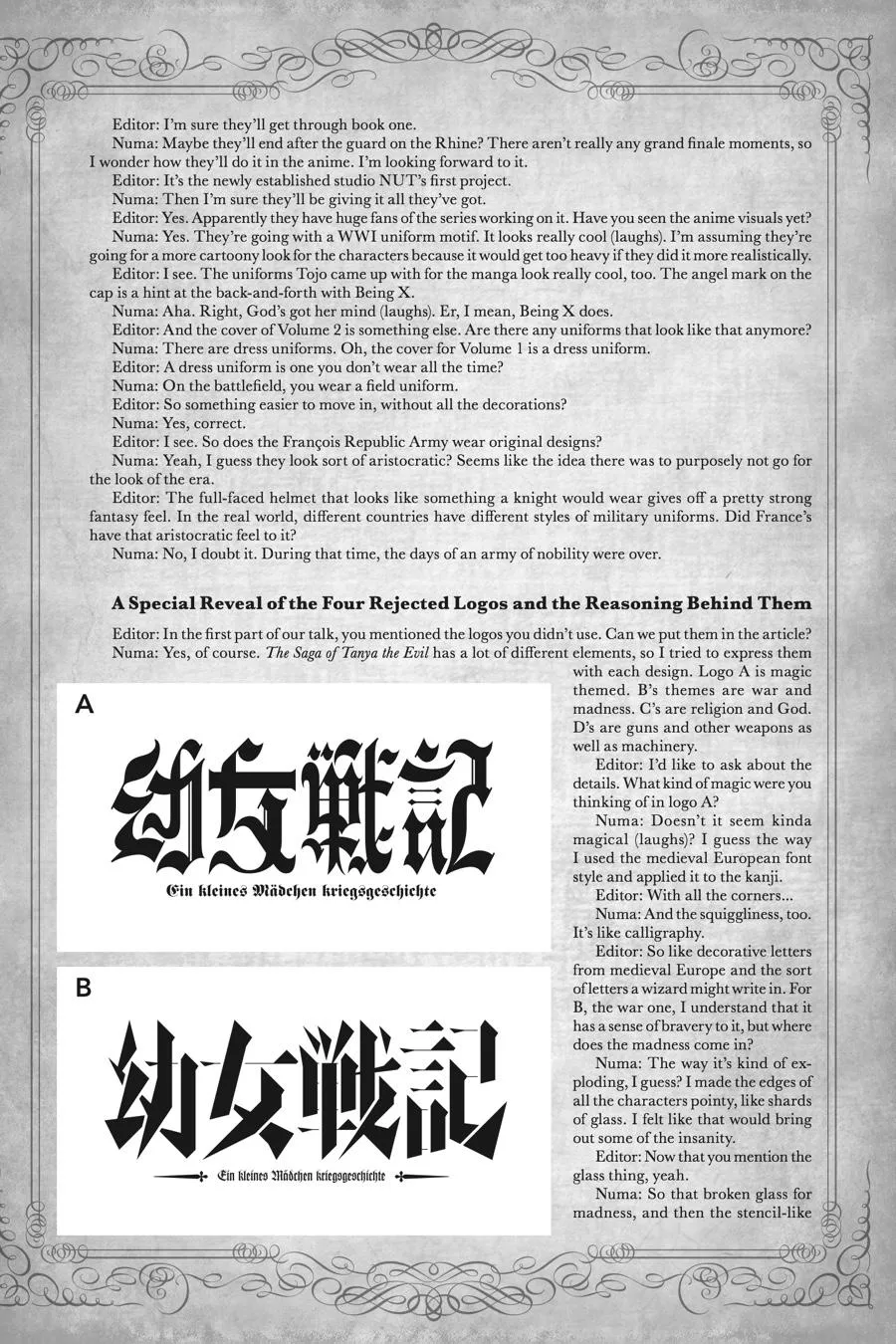 Read Youjo Senki EN Manga Online