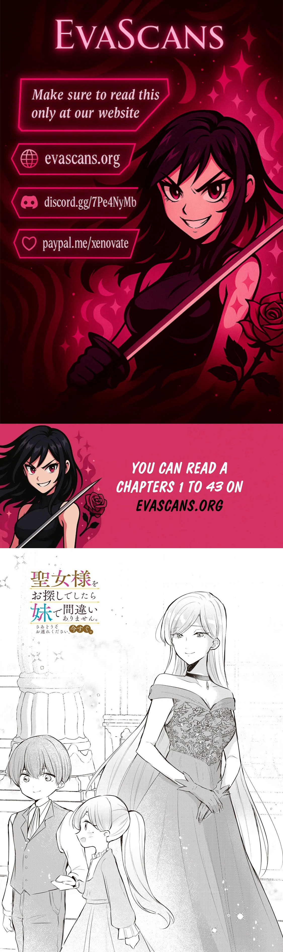 Read if you’re looking for the saint then my sister is the one you seek EN Manga Online
