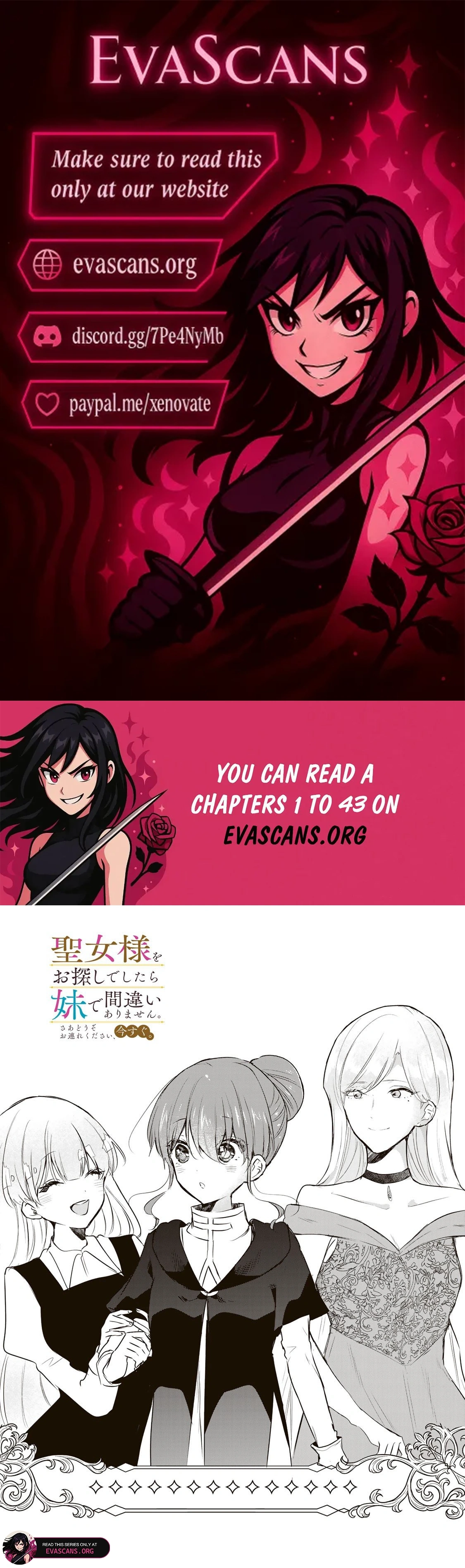 Read if you’re looking for the saint then my sister is the one you seek EN Manga Online
