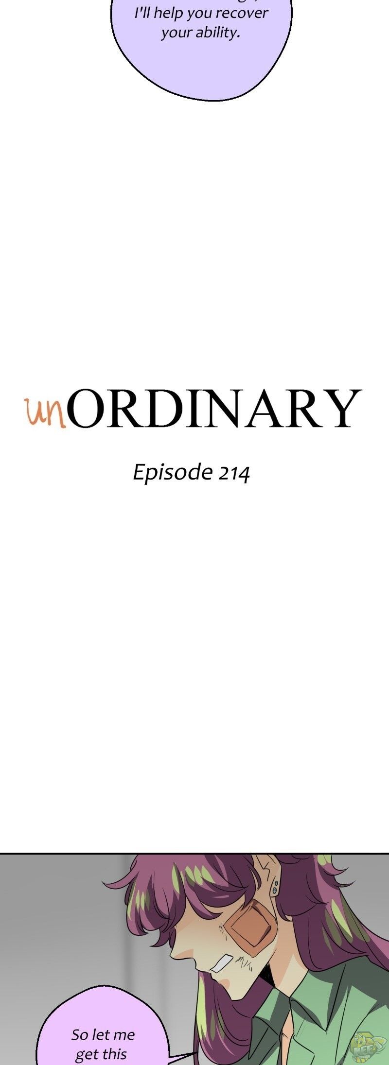Read unOrdinary Manga EN Manga Online