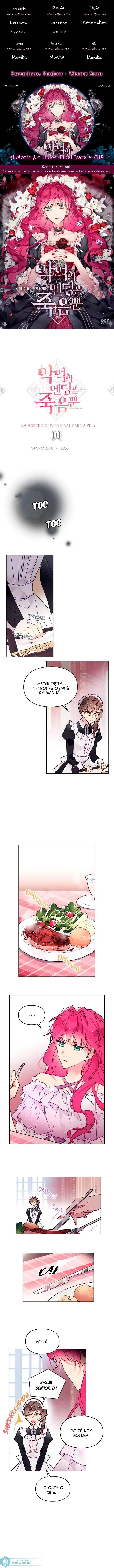 Read A Morte é o Único Final Para a Vilã PT Manga Online