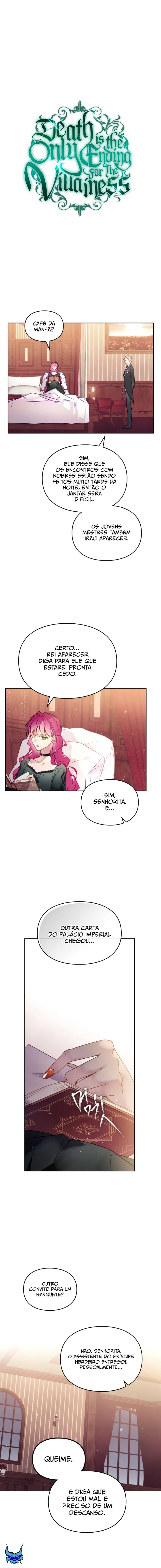 Read A Morte é o Único Final Para a Vilã PT Manga Online