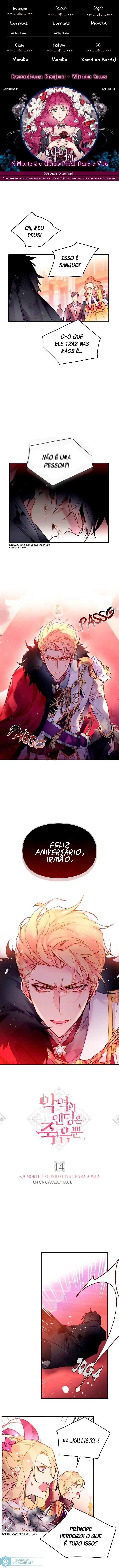 Read A Morte é o Único Final Para a Vilã PT Manga Online