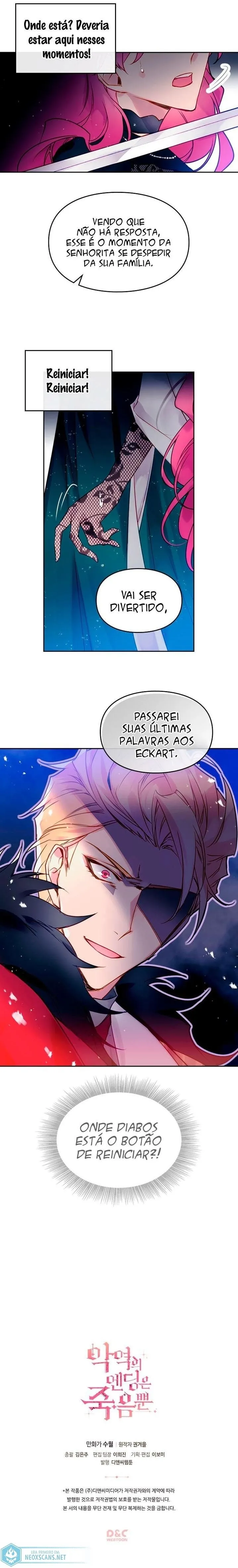 Read A Morte é o Único Final Para a Vilã PT Manga Online