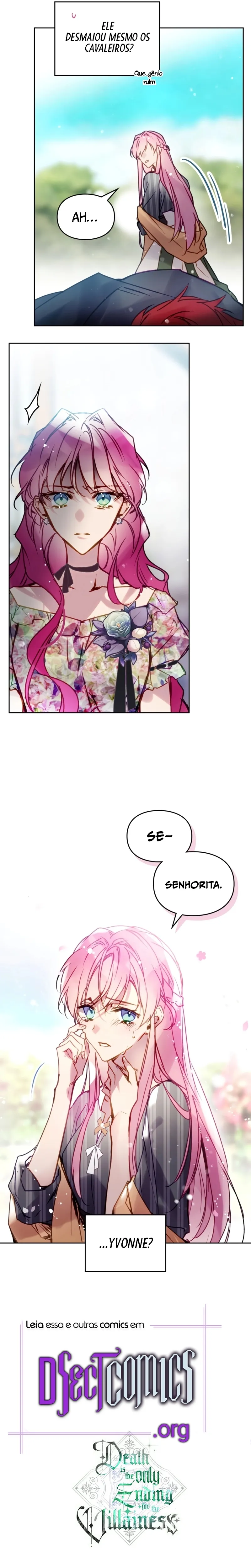 Read A Morte é o Único Final Para a Vilã PT Manga Online