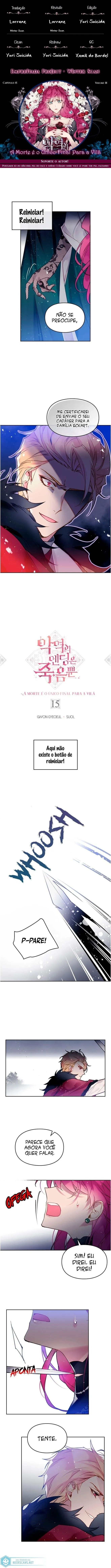 Read A Morte é o Único Final Para a Vilã PT Manga Online