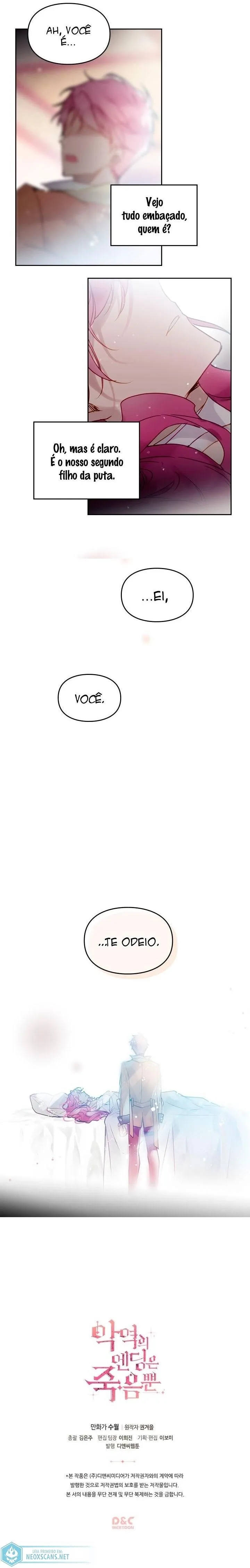 Read A Morte é o Único Final Para a Vilã PT Manga Online