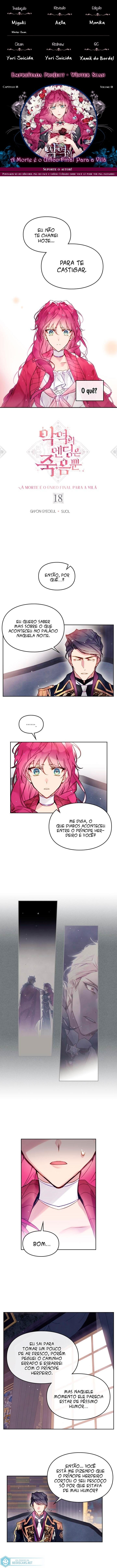 Read A Morte é o Único Final Para a Vilã PT Manga Online