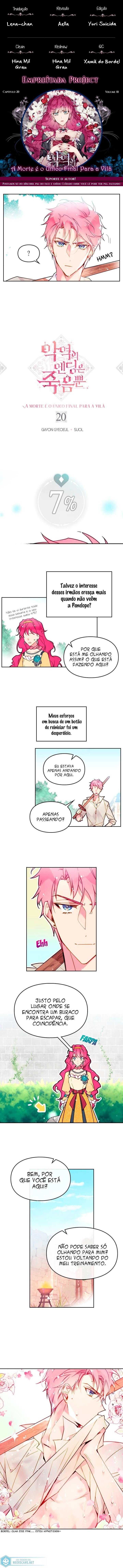 Read A Morte é o Único Final Para a Vilã PT Manga Online