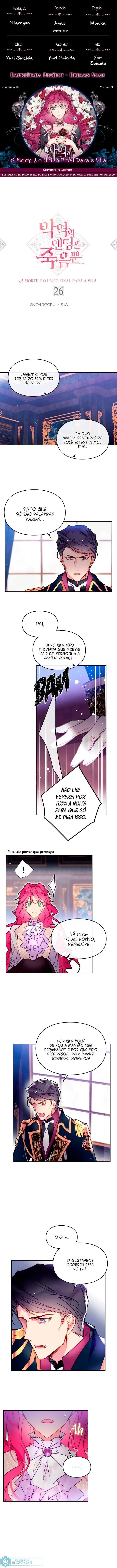 Read A Morte é o Único Final Para a Vilã PT Manga Online
