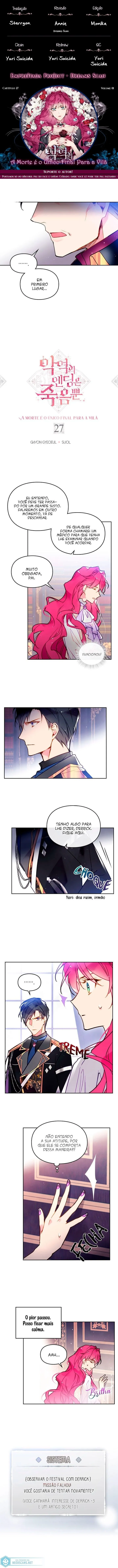 Read A Morte é o Único Final Para a Vilã PT Manga Online