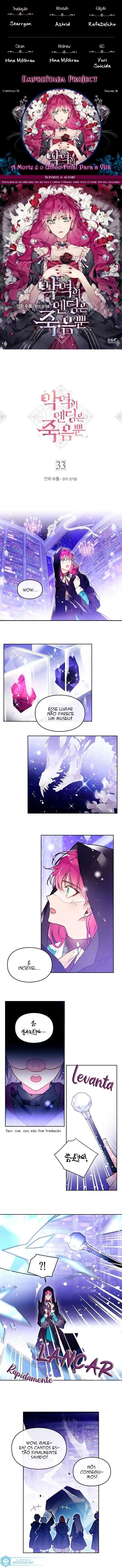 Read A Morte é o Único Final Para a Vilã PT Manga Online