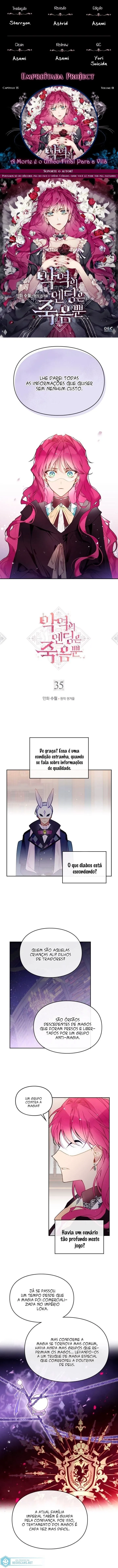 Read A Morte é o Único Final Para a Vilã PT Manga Online