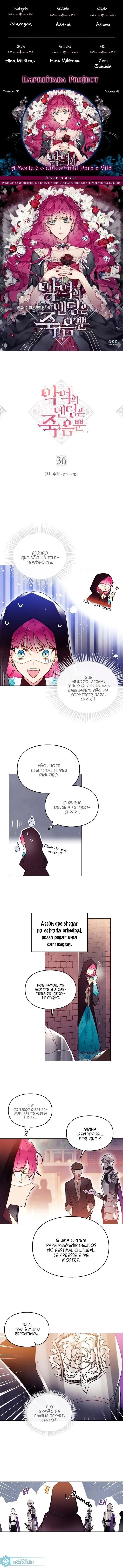 Read A Morte é o Único Final Para a Vilã PT Manga Online