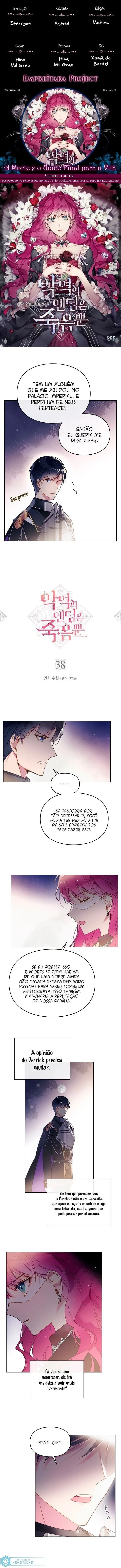 Read A Morte é o Único Final Para a Vilã PT Manga Online