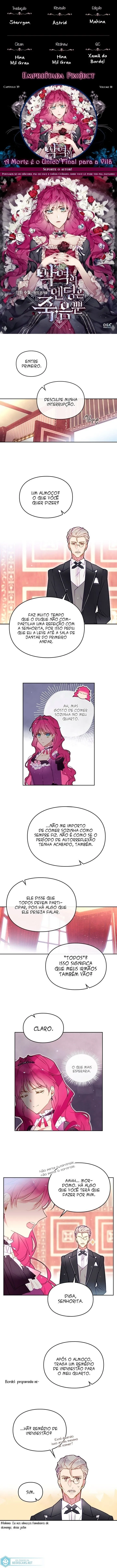 Read A Morte é o Único Final Para a Vilã PT Manga Online