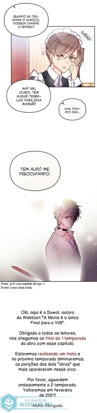 Read A Morte é o Único Final Para a Vilã PT Manga Online