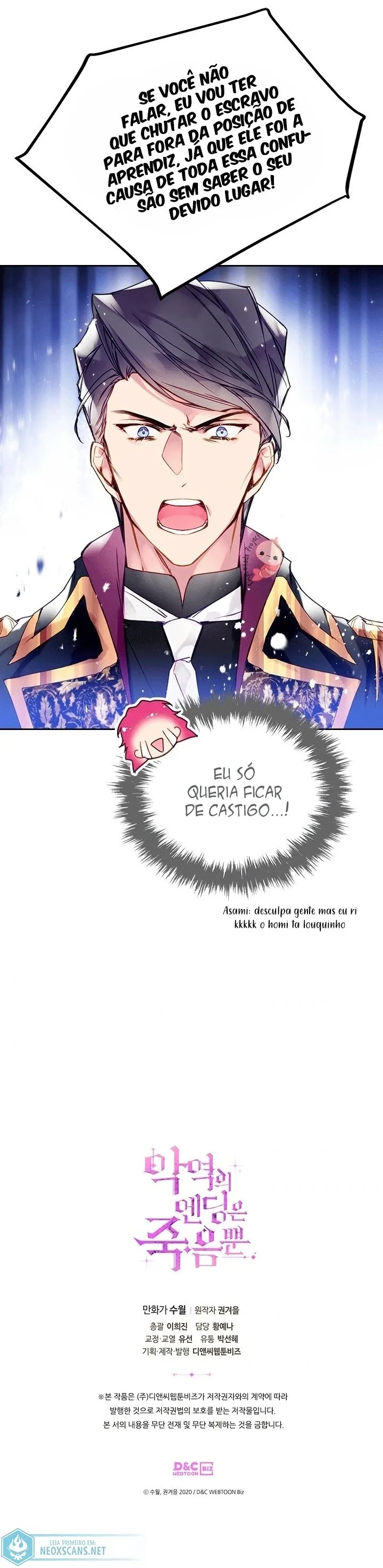 Read A Morte é o Único Final Para a Vilã PT Manga Online