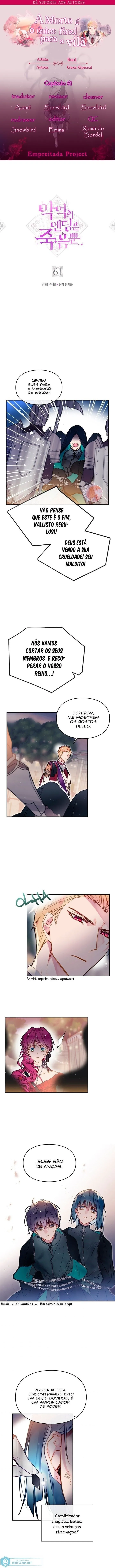 Read A Morte é o Único Final Para a Vilã PT Manga Online