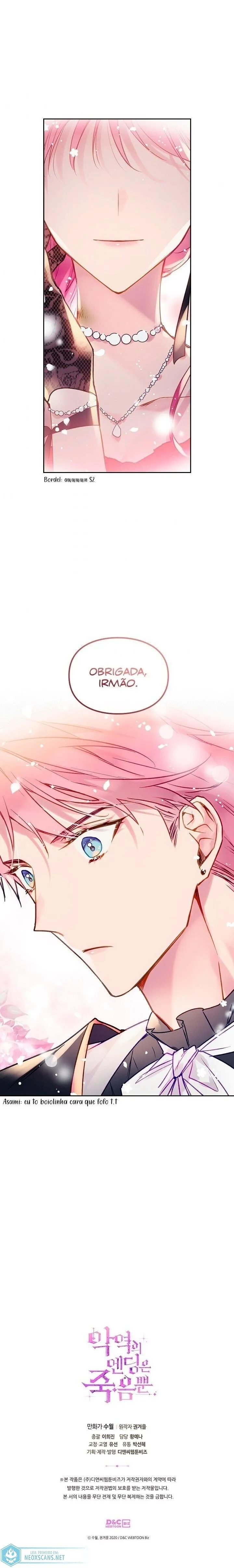 Read A Morte é o Único Final Para a Vilã PT Manga Online
