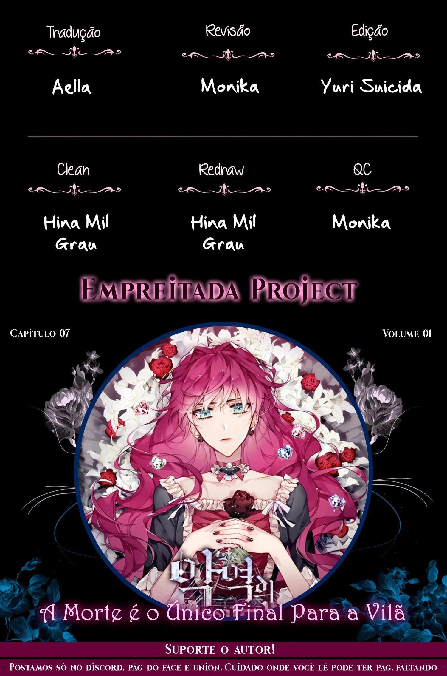 Read A Morte é o Único Final Para a Vilã PT Manga Online