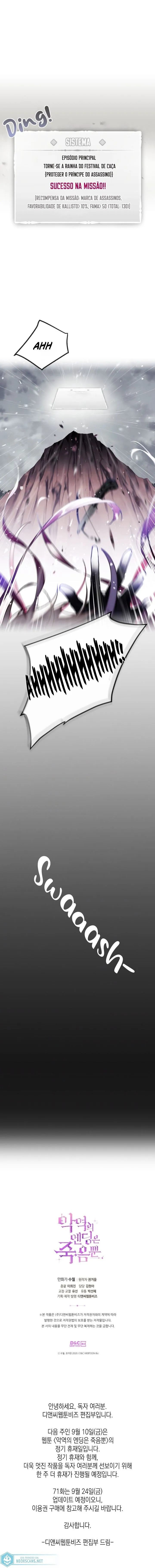 Read A Morte é o Único Final Para a Vilã PT Manga Online
