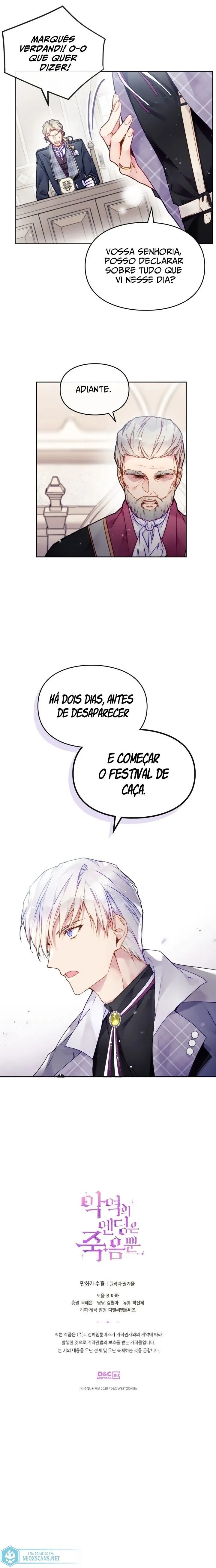 Read A Morte é o Único Final Para a Vilã PT Manga Online