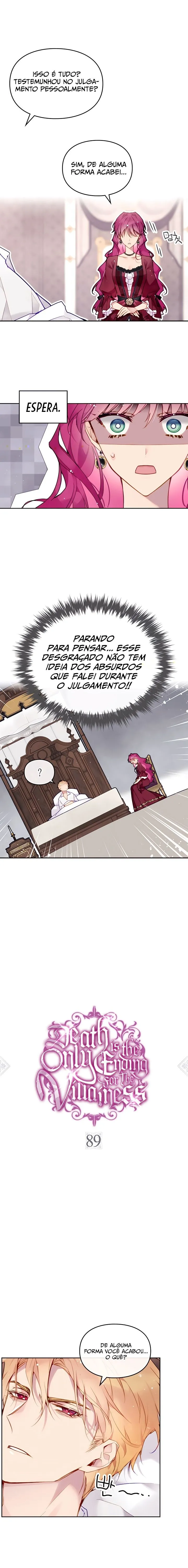 Read A Morte é o Único Final Para a Vilã PT Manga Online