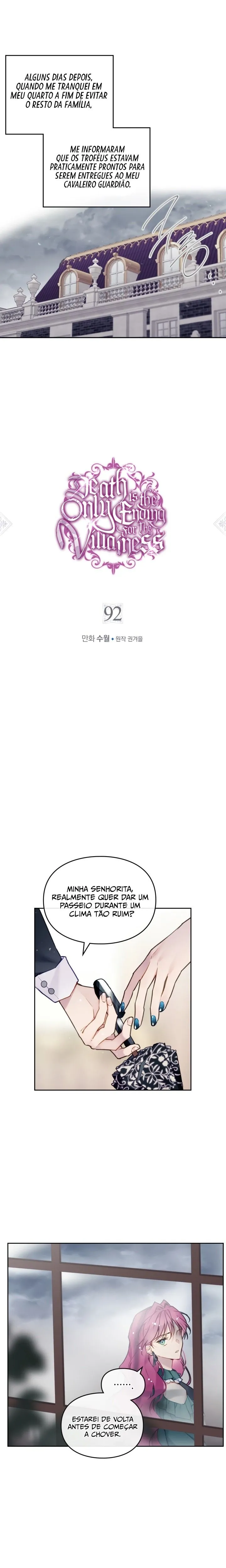 Read A Morte é o Único Final Para a Vilã PT Manga Online