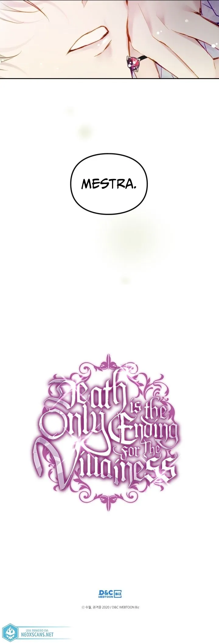 Read A Morte é o Único Final Para a Vilã PT Manga Online