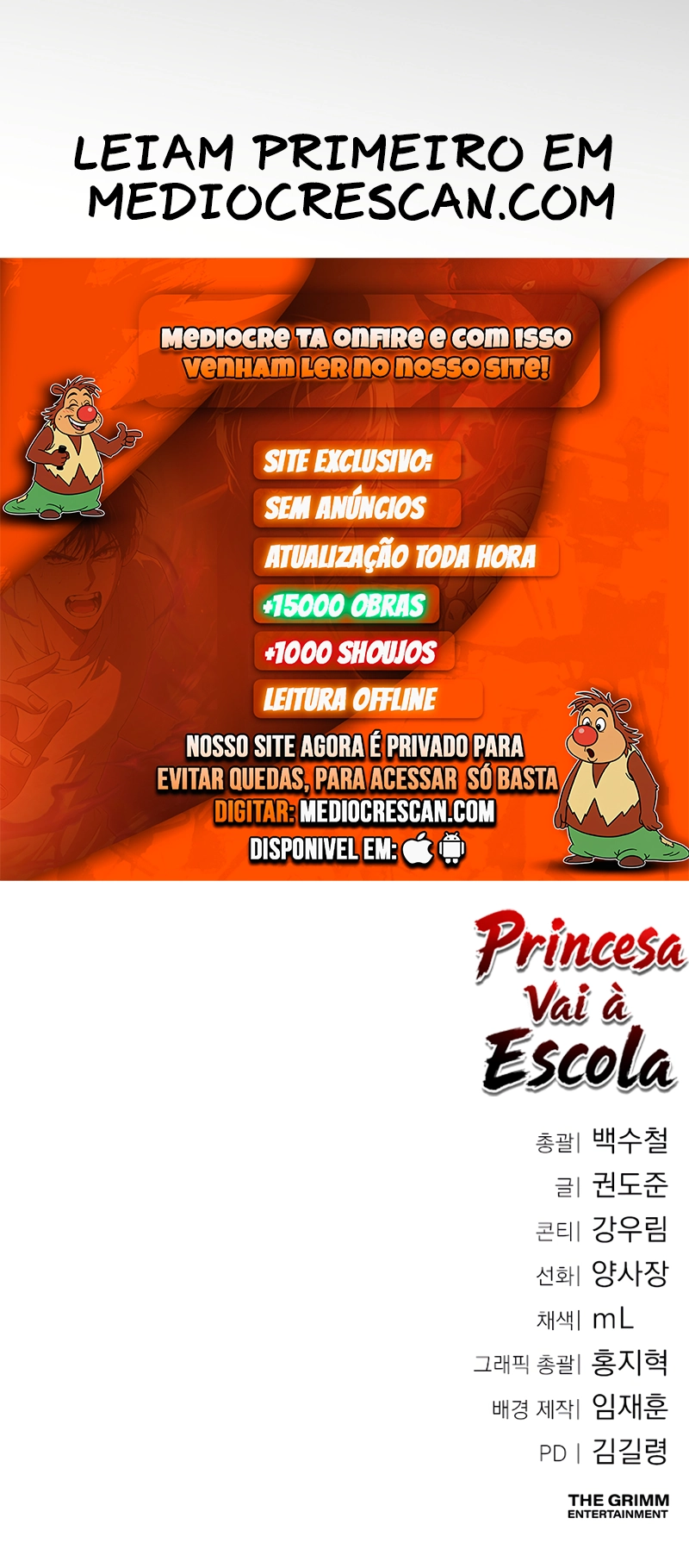 Read A Princesa Vai à Escola PT Manga Online