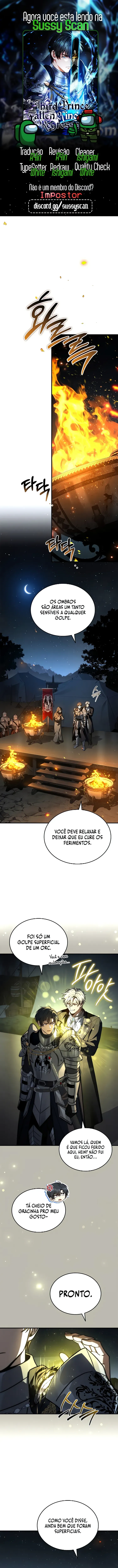 Read A Regressão do Terceiro Príncipe do Reino Caído PT Manga Online