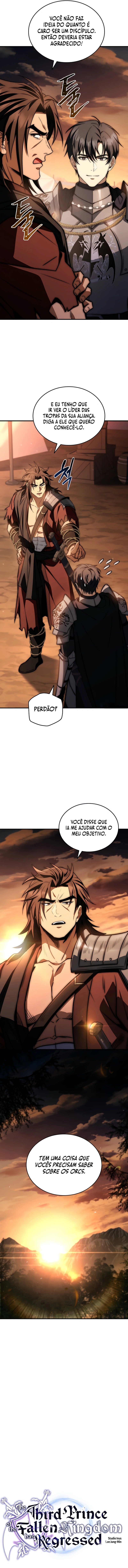 Read A Regressão do Terceiro Príncipe do Reino Caído PT Manga Online