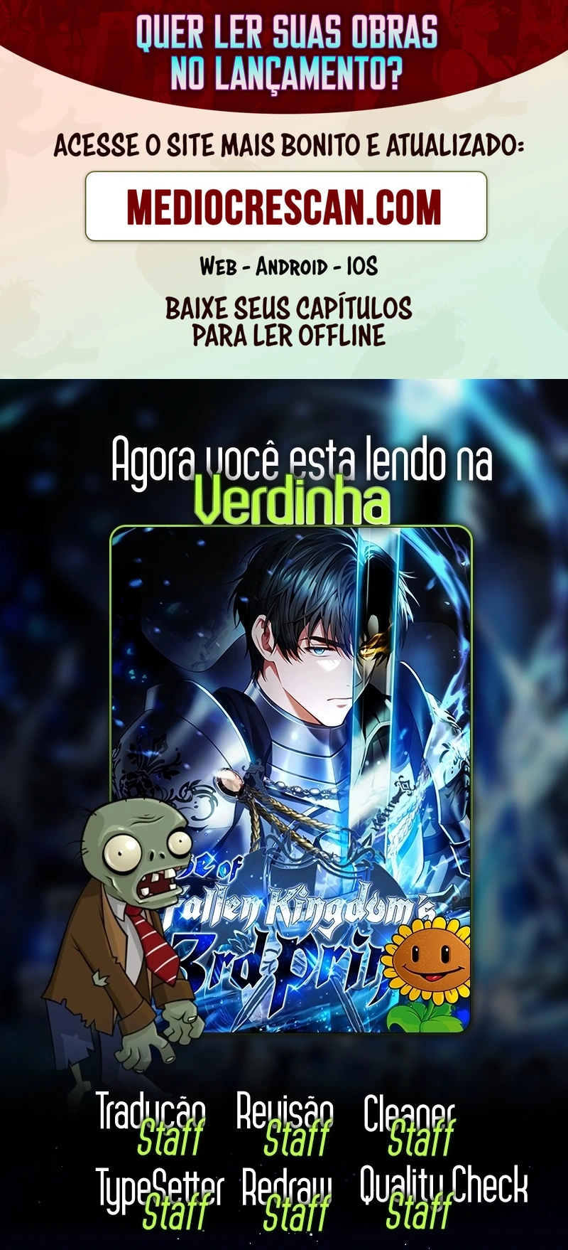 Read A Regressão do Terceiro Príncipe do Reino Caído PT Manga Online