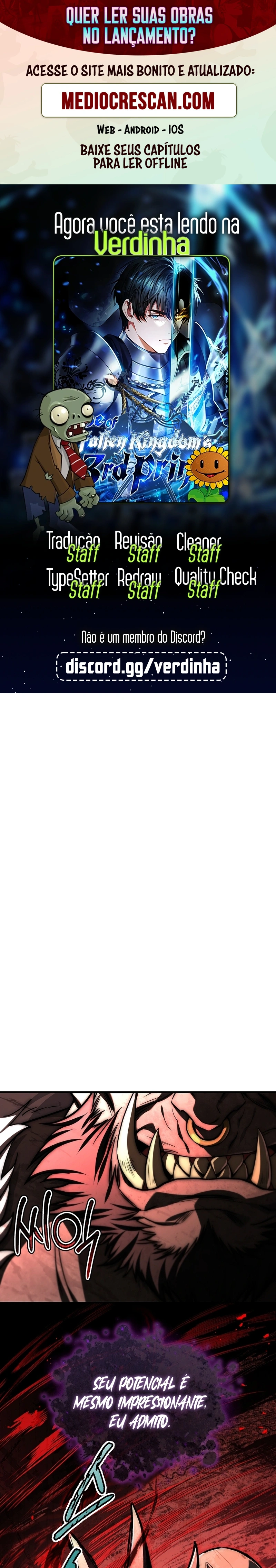 Read A Regressão do Terceiro Príncipe do Reino Caído PT Manga Online
