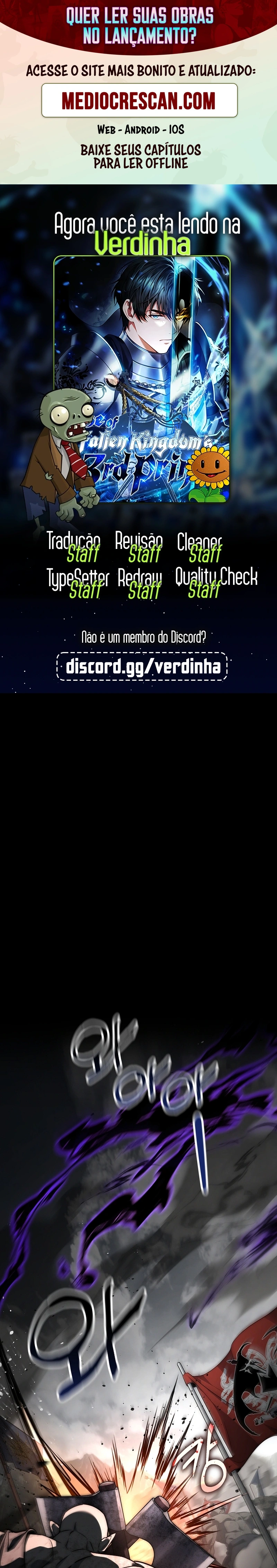Read A Regressão do Terceiro Príncipe do Reino Caído PT Manga Online