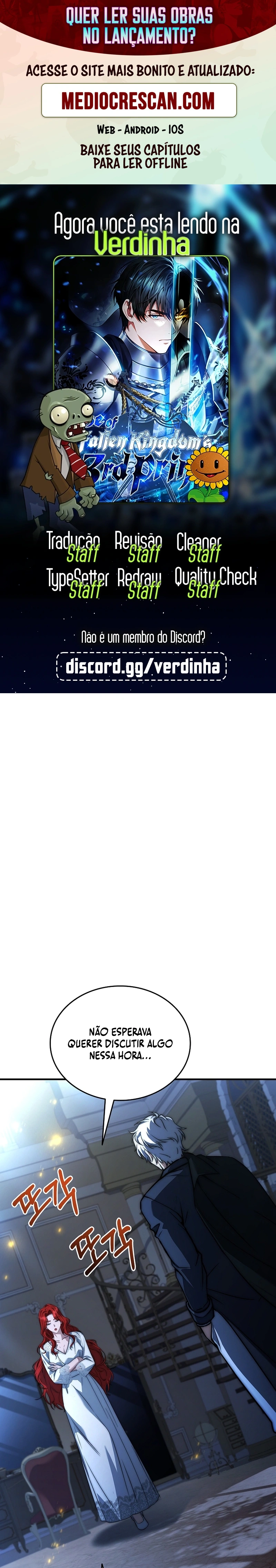 Read A Regressão do Terceiro Príncipe do Reino Caído PT Manga Online