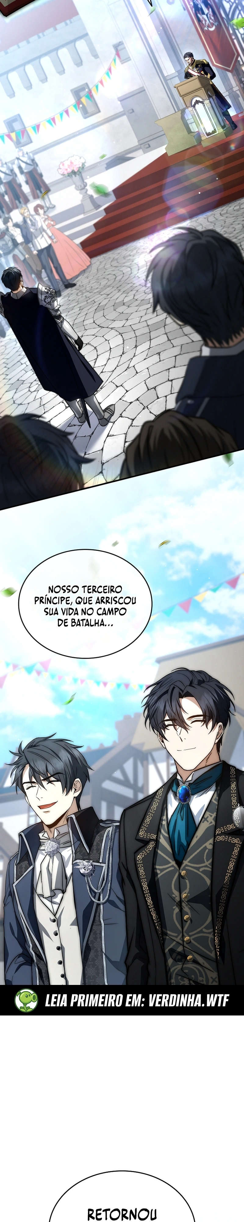 Read A Regressão do Terceiro Príncipe do Reino Caído PT Manga Online