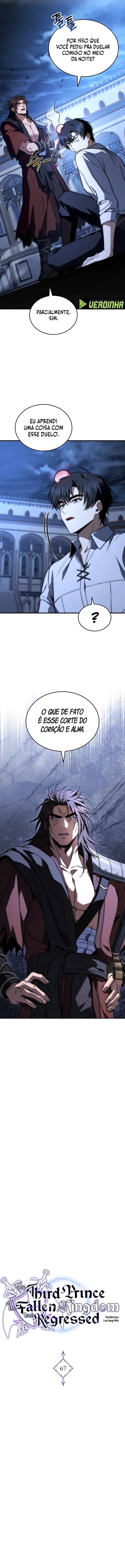 Read A Regressão do Terceiro Príncipe do Reino Caído PT Manga Online