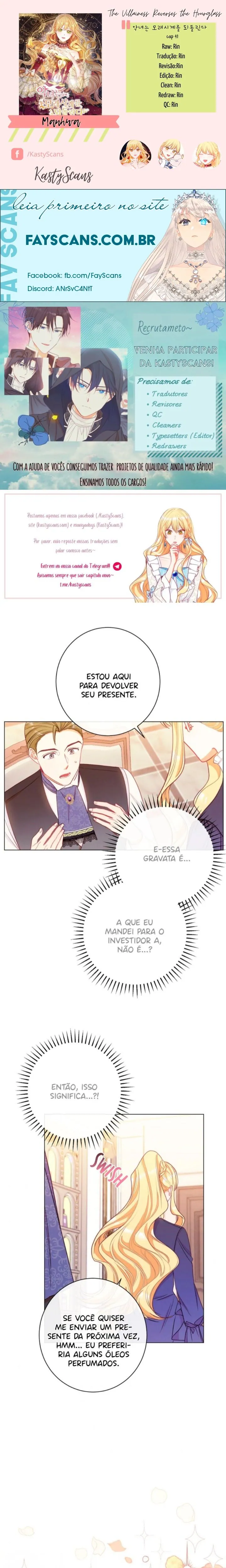 Read A Vilã Reverte a Ampulheta PT Manga Online