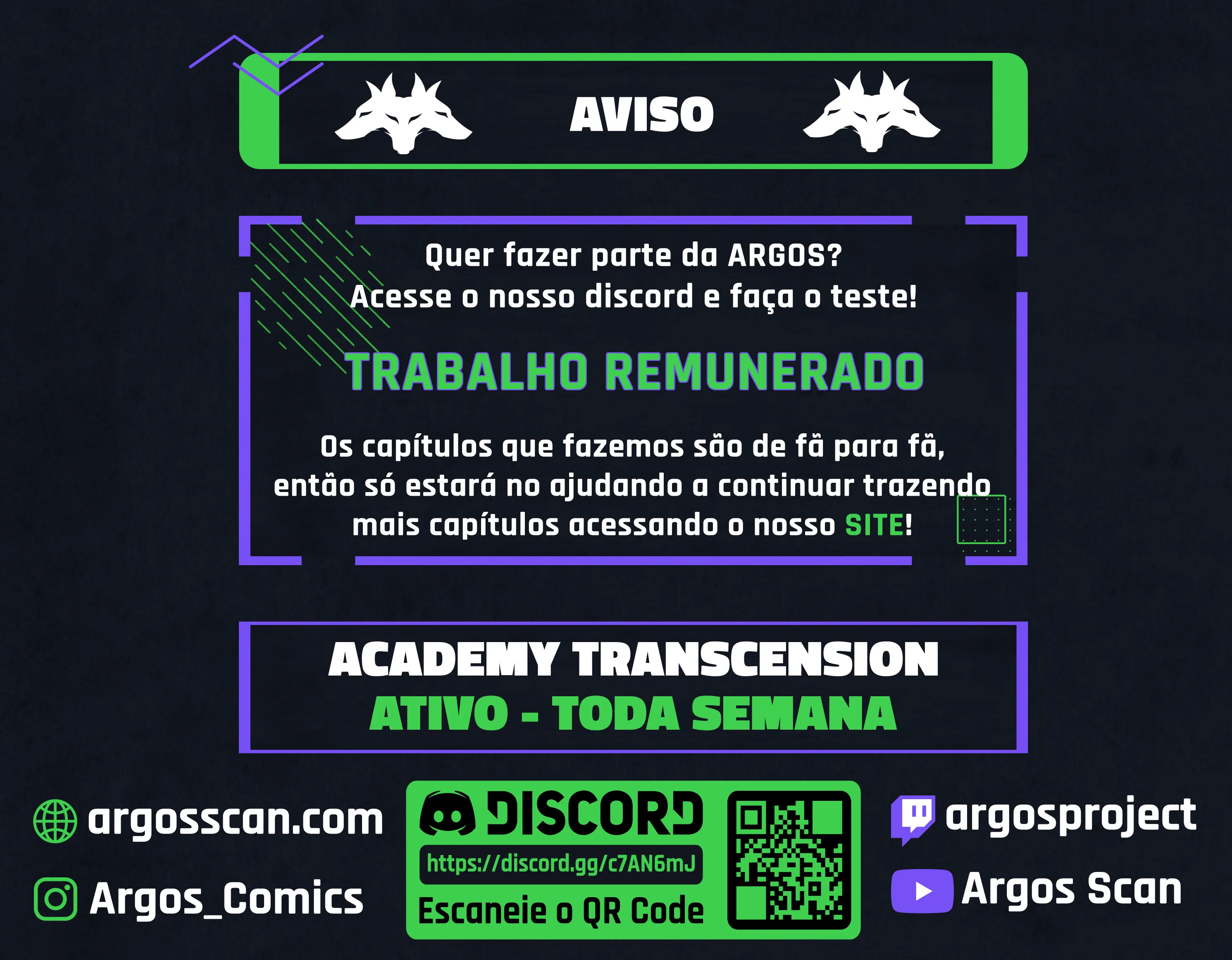 Read Academia da Transcendência PT Manga Online