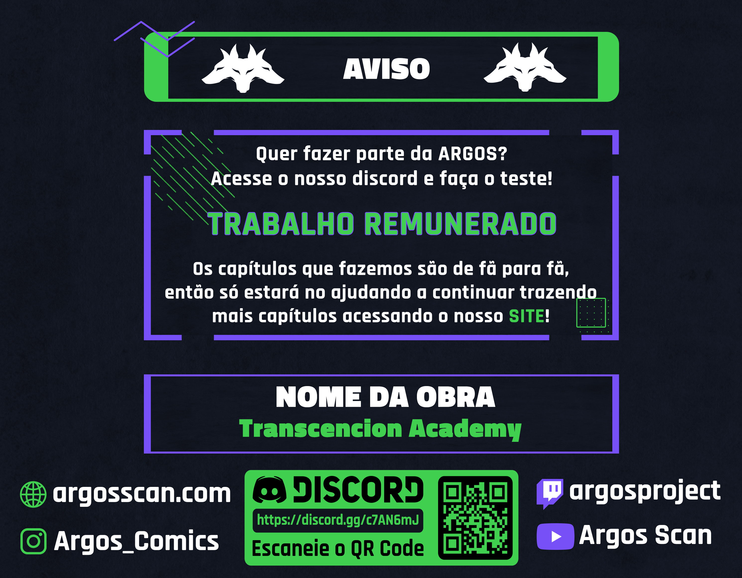 Read Academia da Transcendência PT Manga Online