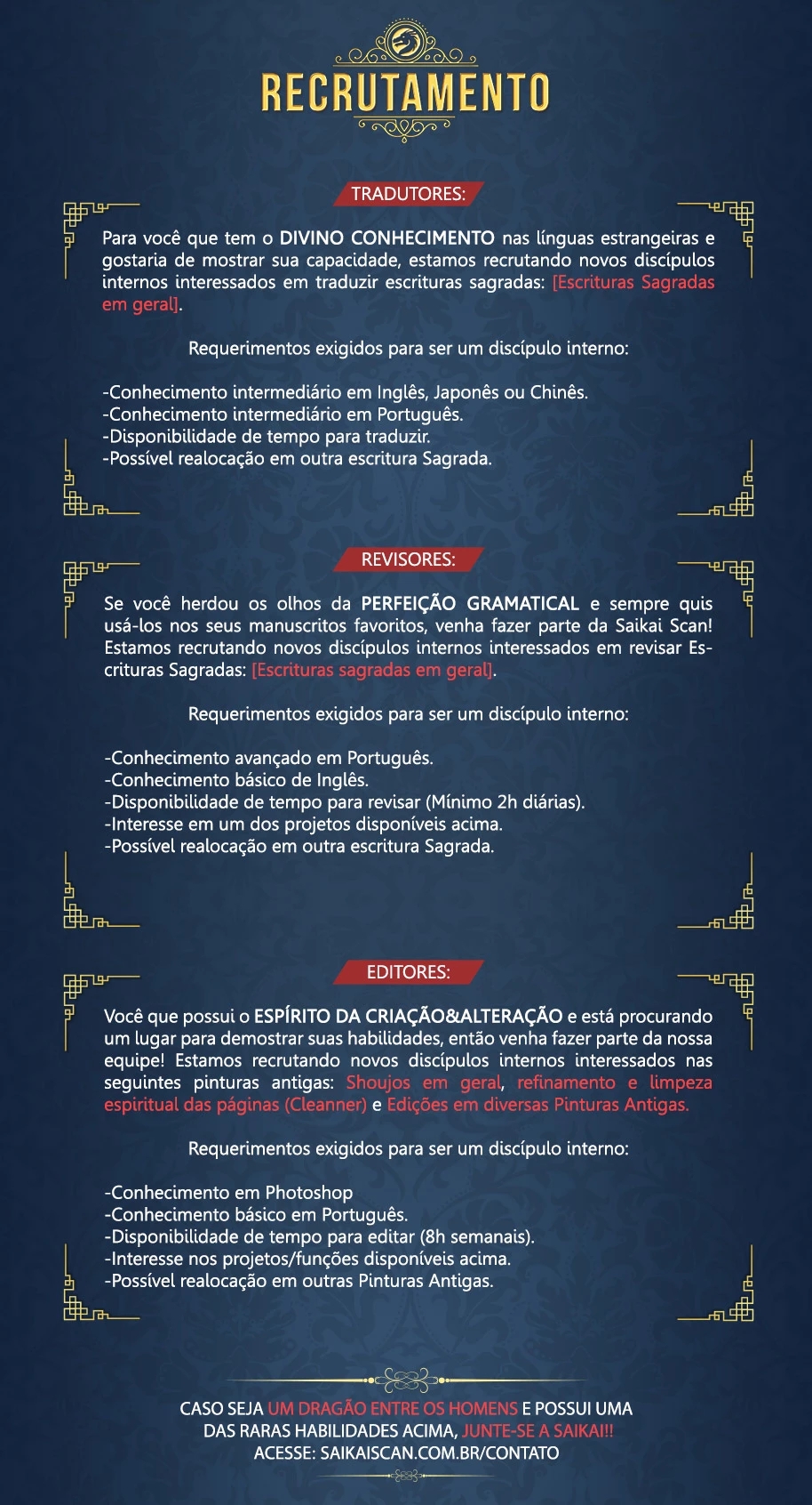 Read Contos de Demônios e Deuses PT Manga Online