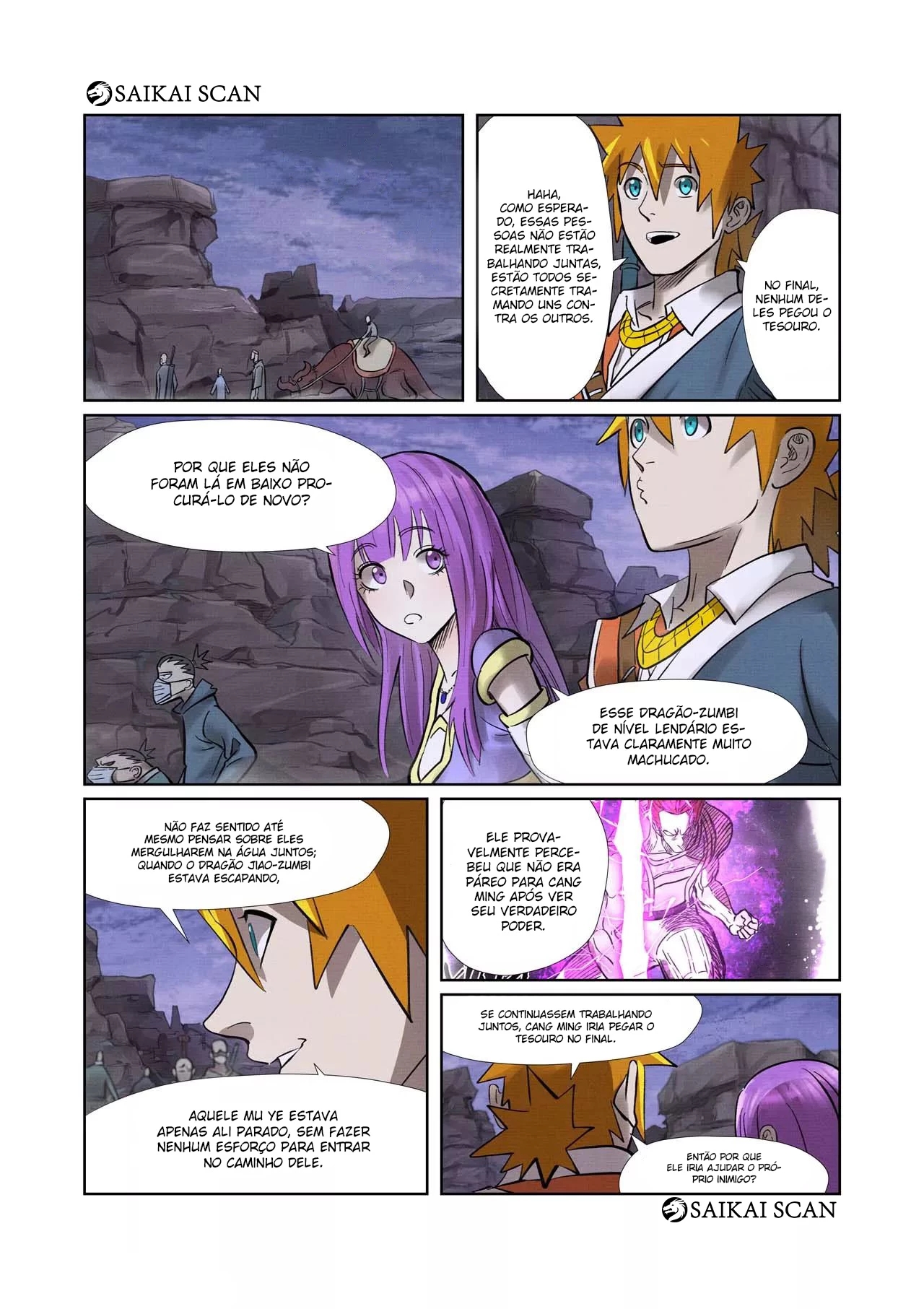 Read Contos de Demônios e Deuses PT Manga Online