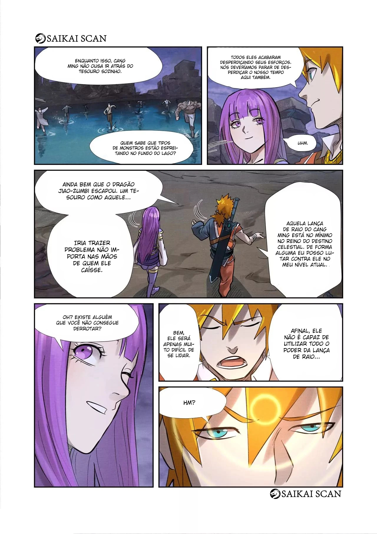 Read Contos de Demônios e Deuses PT Manga Online