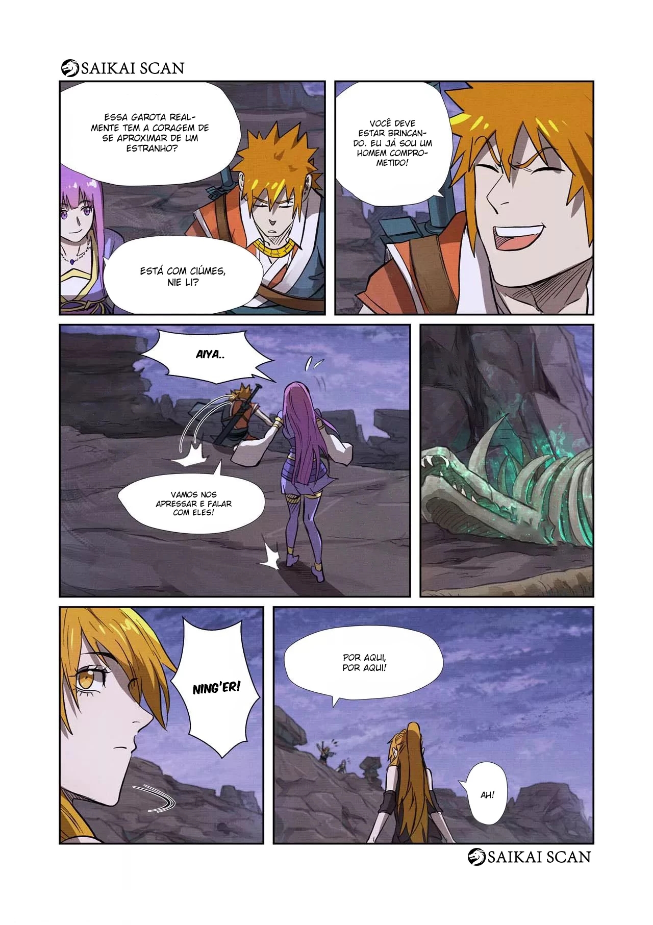 Read Contos de Demônios e Deuses PT Manga Online