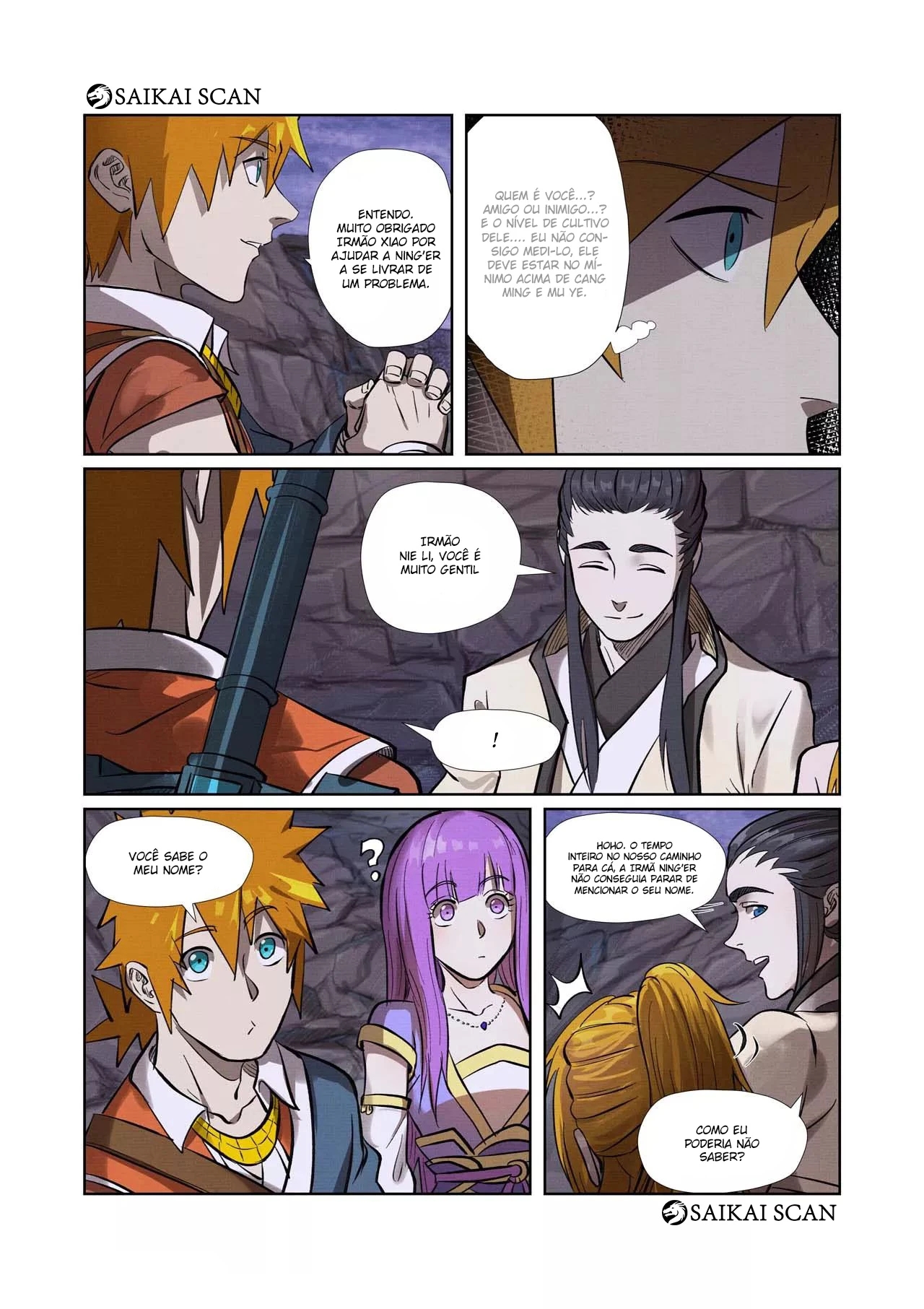 Read Contos de Demônios e Deuses PT Manga Online