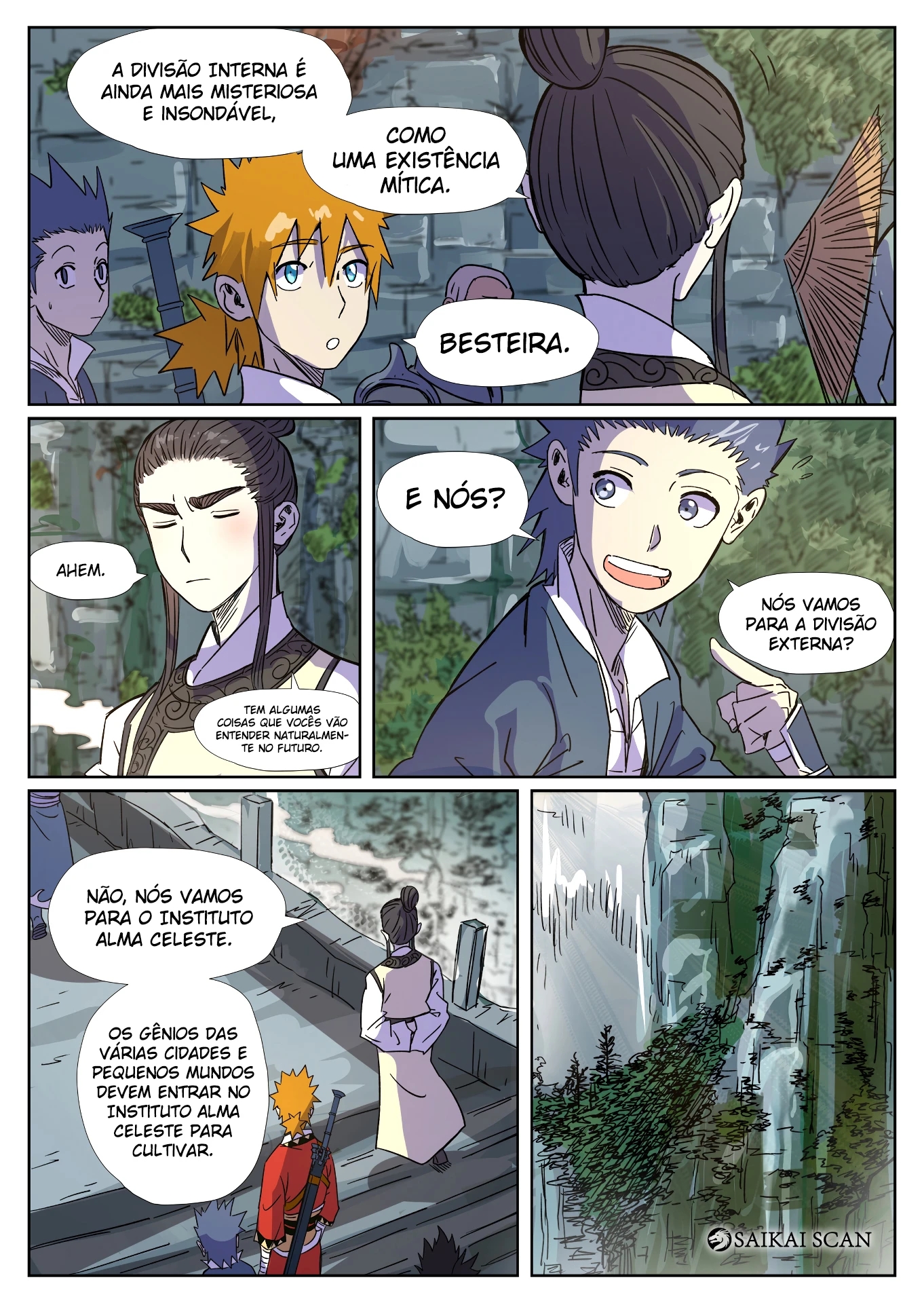 Read Contos de Demônios e Deuses PT Manga Online